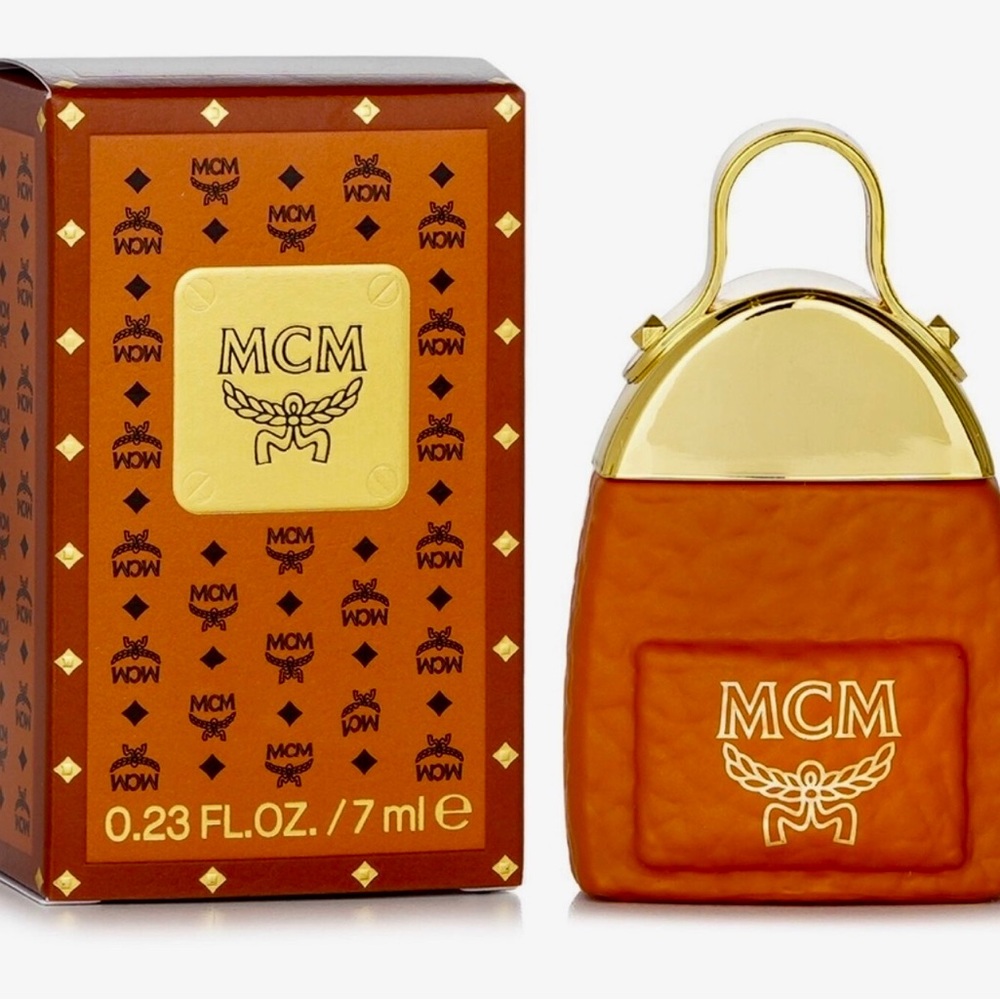 MCM  Mini Purse Charm fragrance with Gold Hardware
